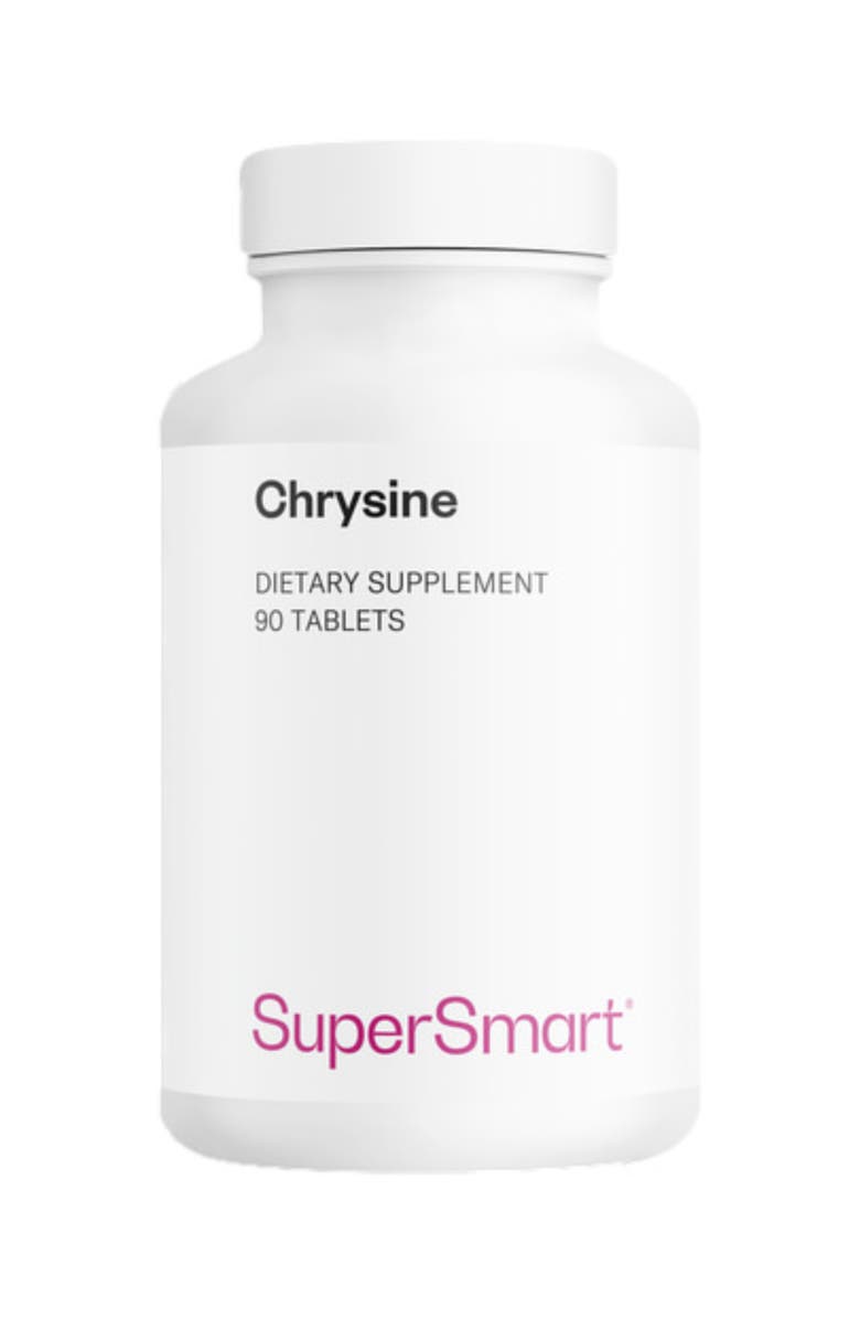 SuperSmart Chrysin Supplement 1500mg, Main, color, NO COLOR