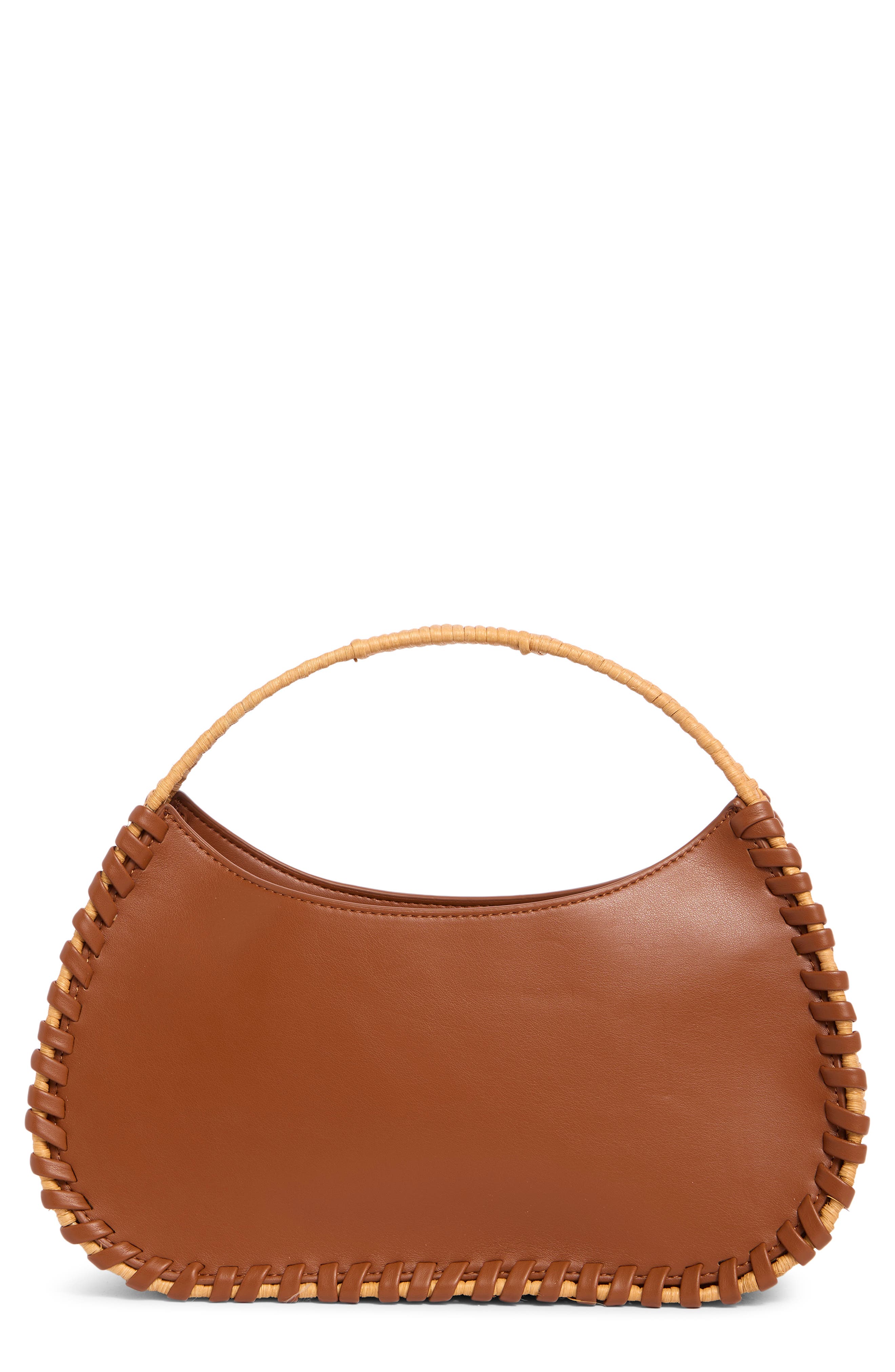 Bcbg Wicker Whipstitch Tote Bag