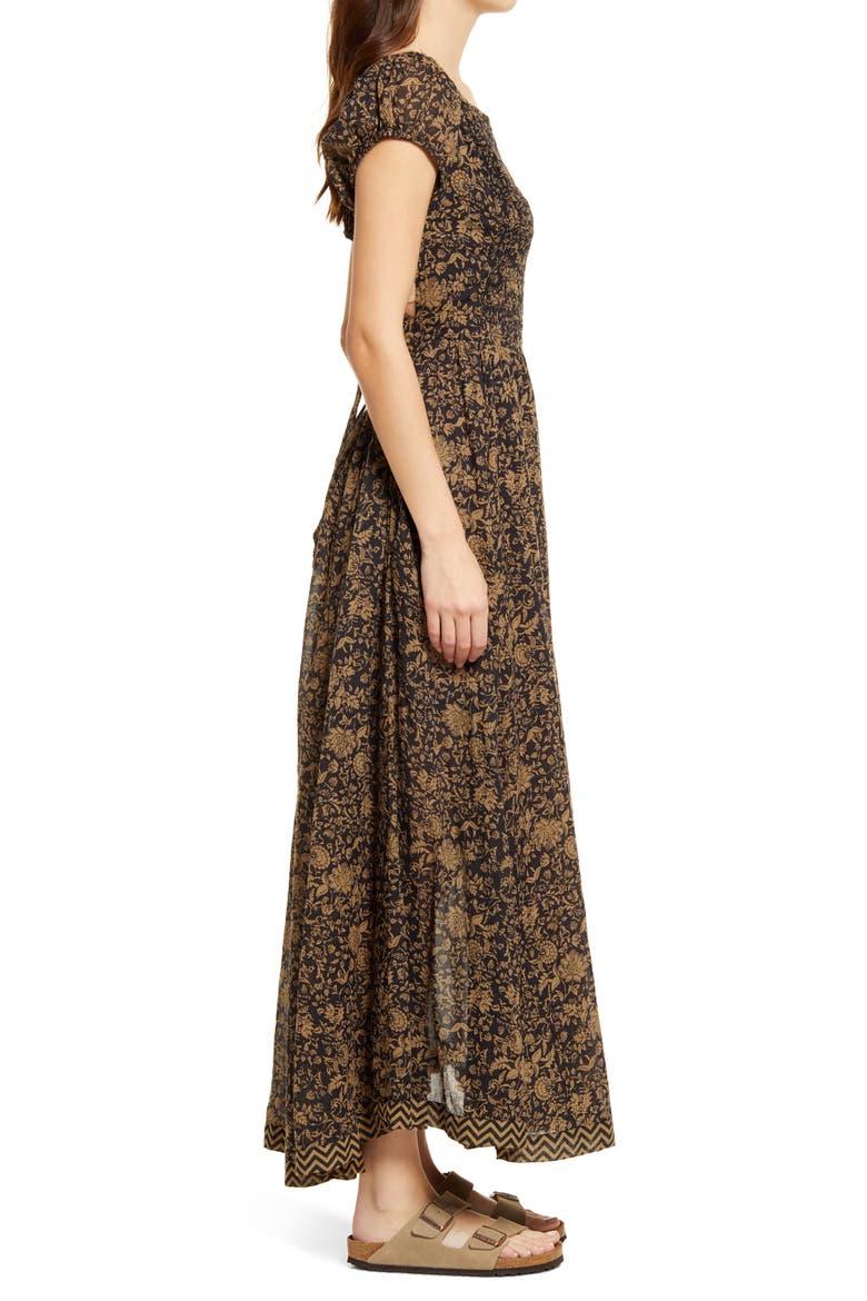 Ultraviolet Maxi Dress, Alternate, color, BLACK COMBO