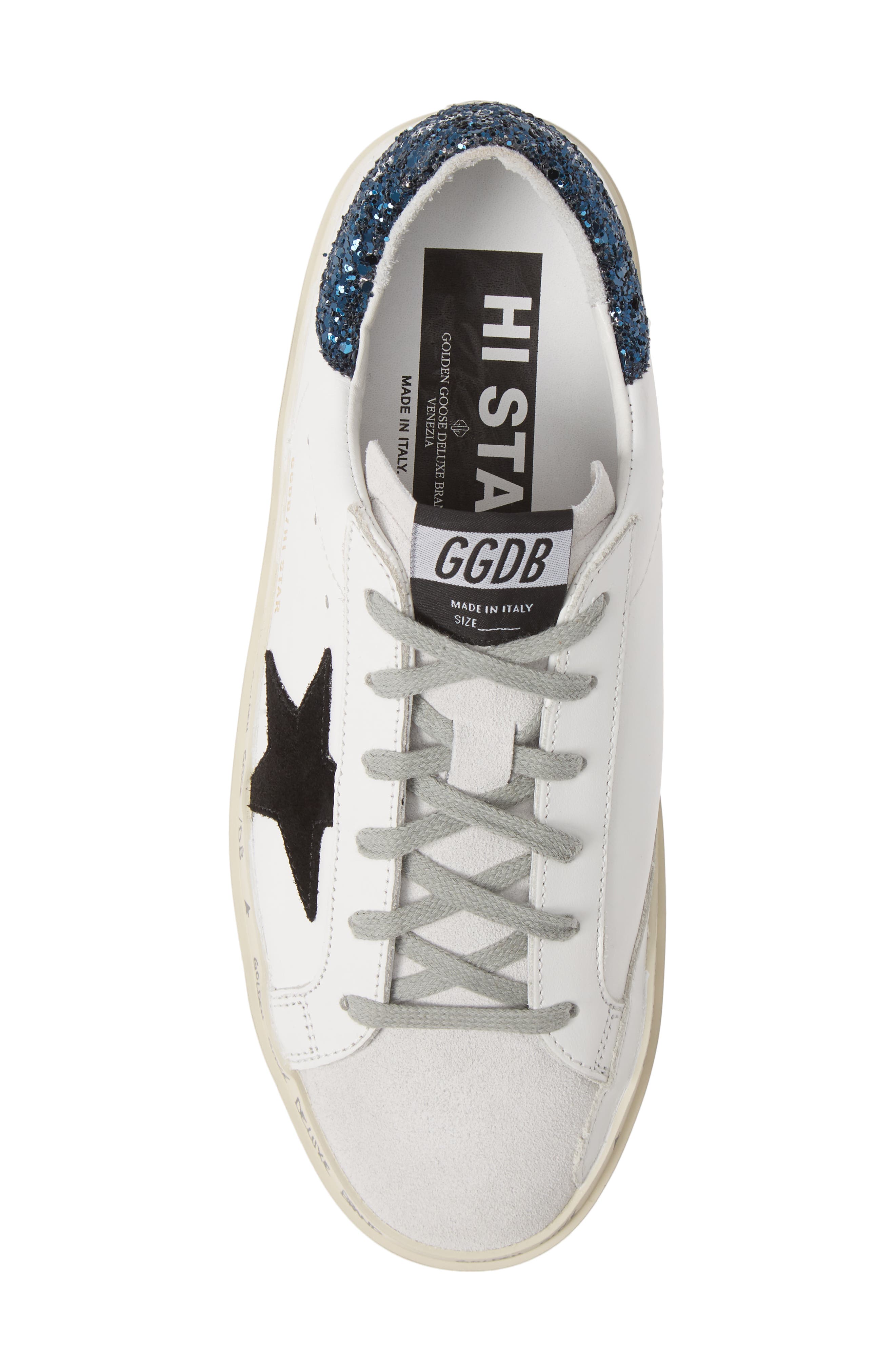 Golden Goose Hi Star Platform Sneaker, Alternate, color, 