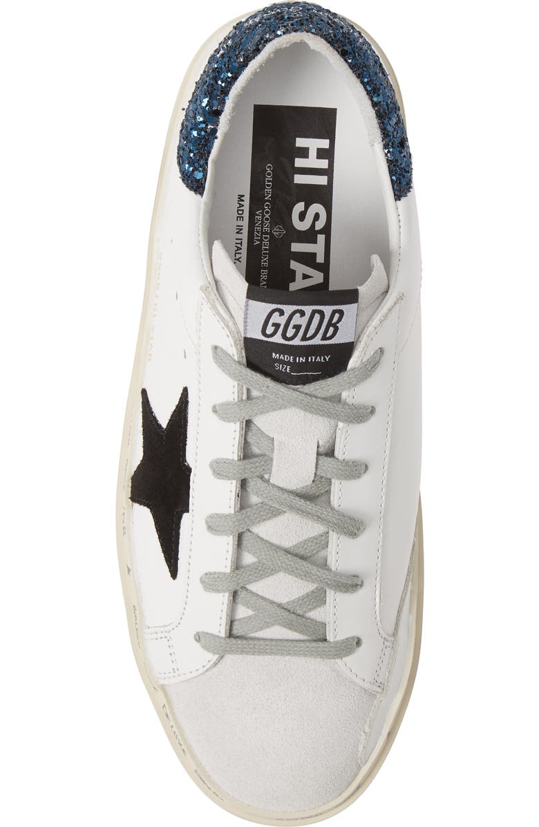 Golden Goose Hi Star Platform Sneaker, Alternate, color,