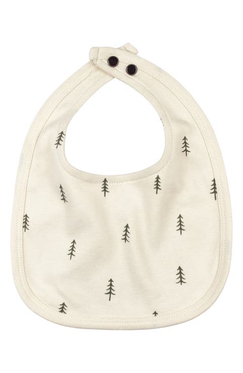 Print 2-Layer Reversible Organic Cotton Bib