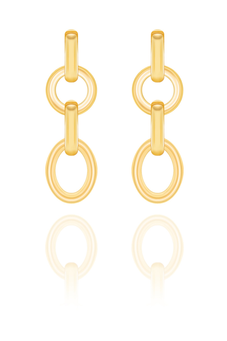 Renaissance Romance Earrings, Alternate, color, Gold