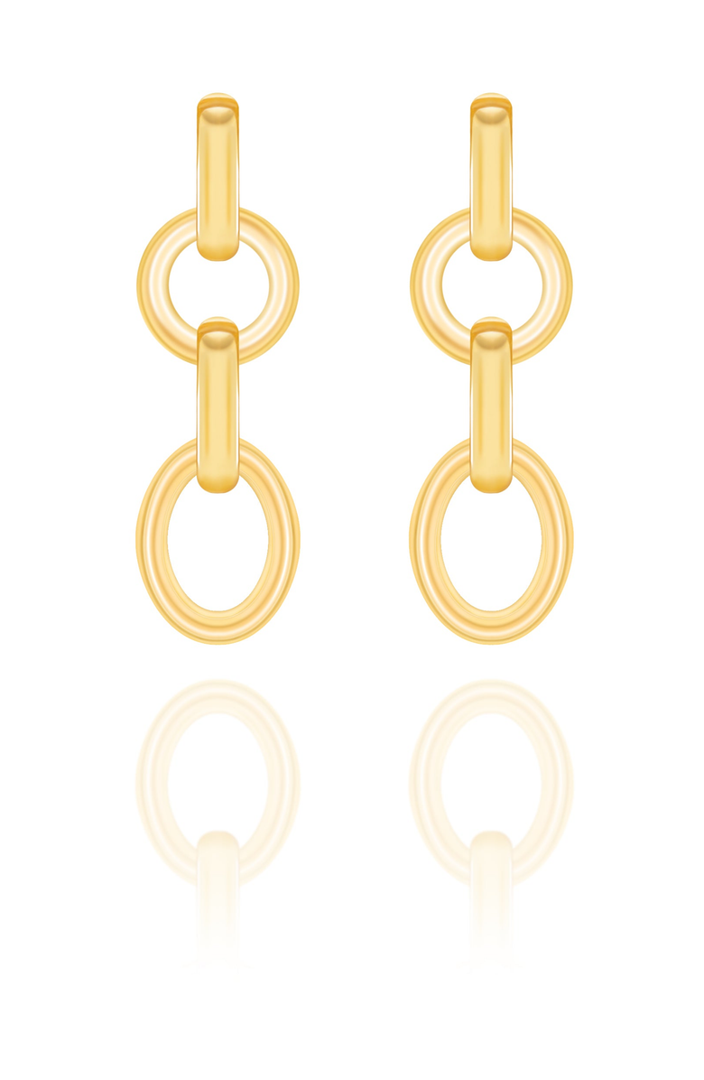 Samantha Siu - New York Renaissance Romance Earrings, Alternate, color, Gold