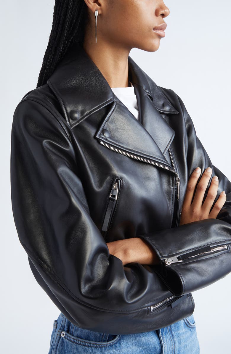 Givenchy Maple Seed Spike Earrings, Alternate, color, Silvery