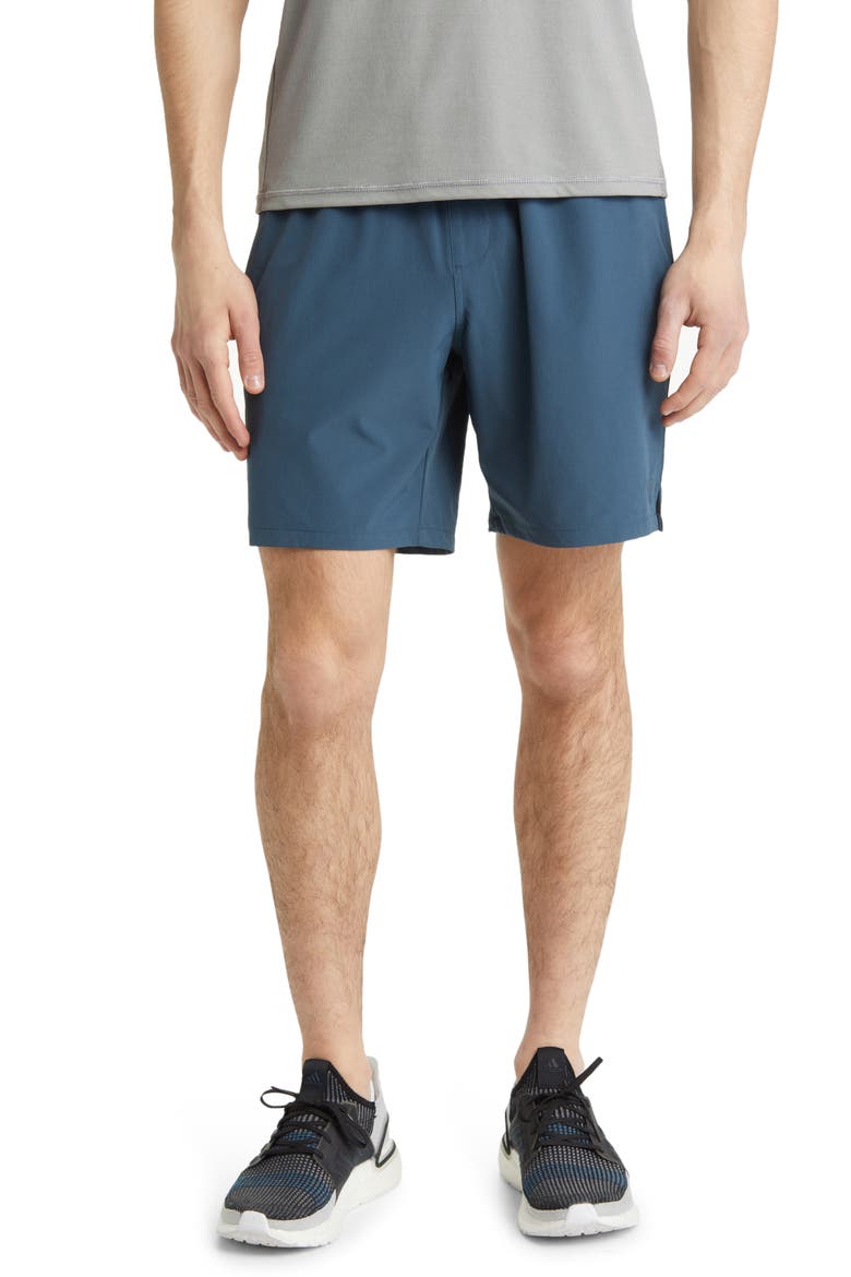 Birdie Stretch Performance Golf Shorts, Main, color, NAVY