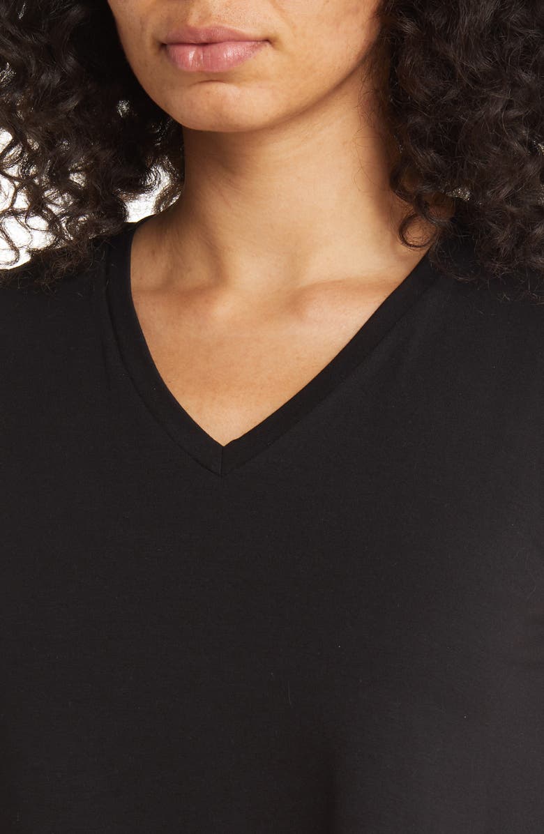 Eileen Fisher Women's V-Neck Stretch Jersey Tank, Alternate, color, 