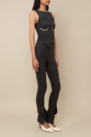 Contessa Mills Cora Slim-Fitted Elegant Twill Trouser