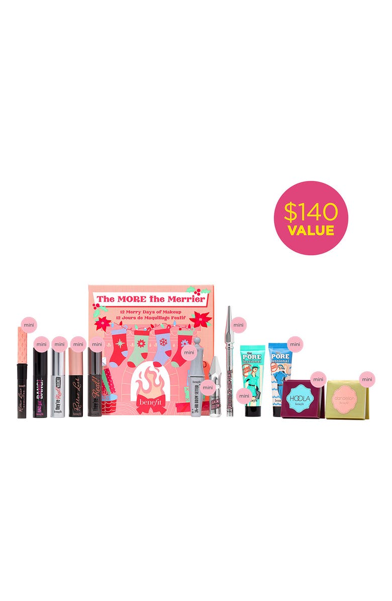 Benefit Cosmetics Benefit The More the Merrier 12 Merry Days of Makeup Set, Alternate, color, 