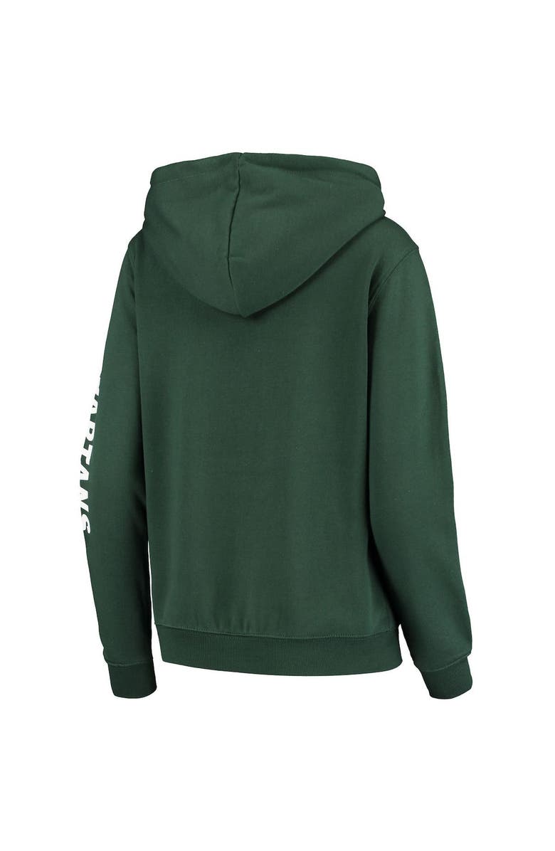 COLOSSEUM Women's Colosseum Green Michigan State Spartans Loud and Proud Pullover Hoodie, Alternate, color, Green