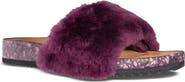 FLEKS San Ysidro Genuine Shearling Slide Sandal
