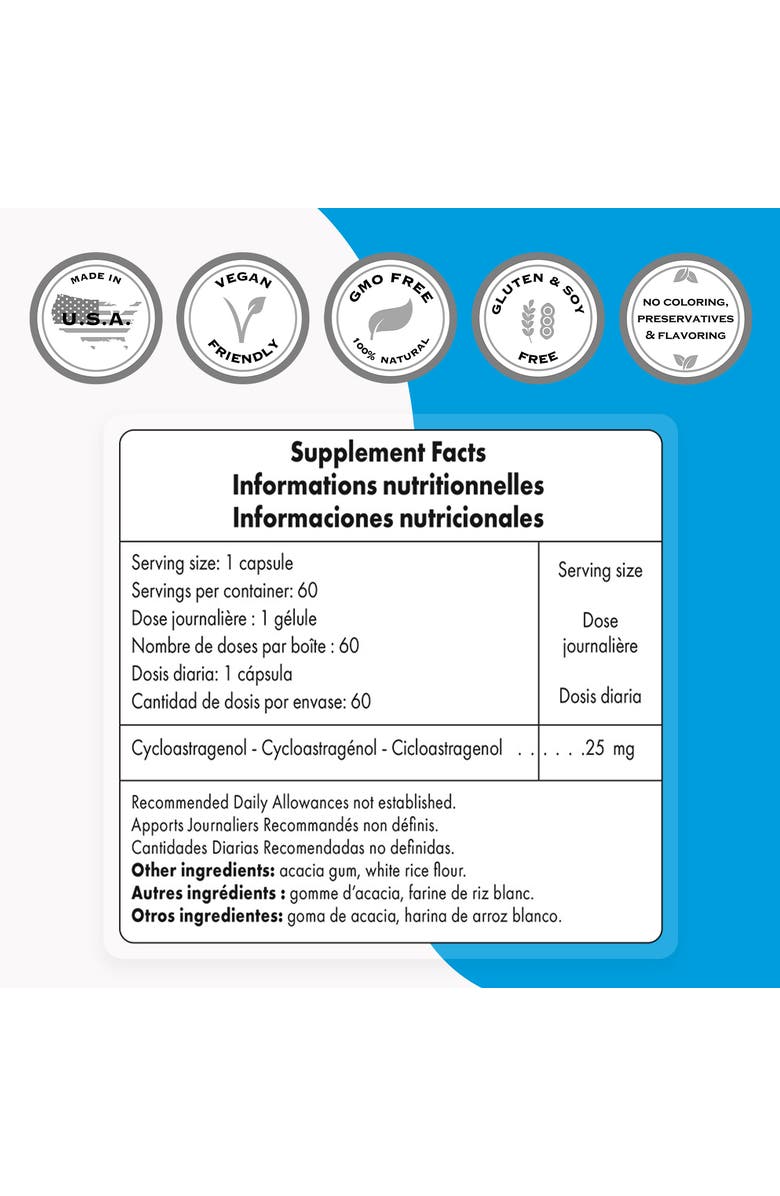 SuperSmart Cycloastragenol 20mg, Alternate, color, 