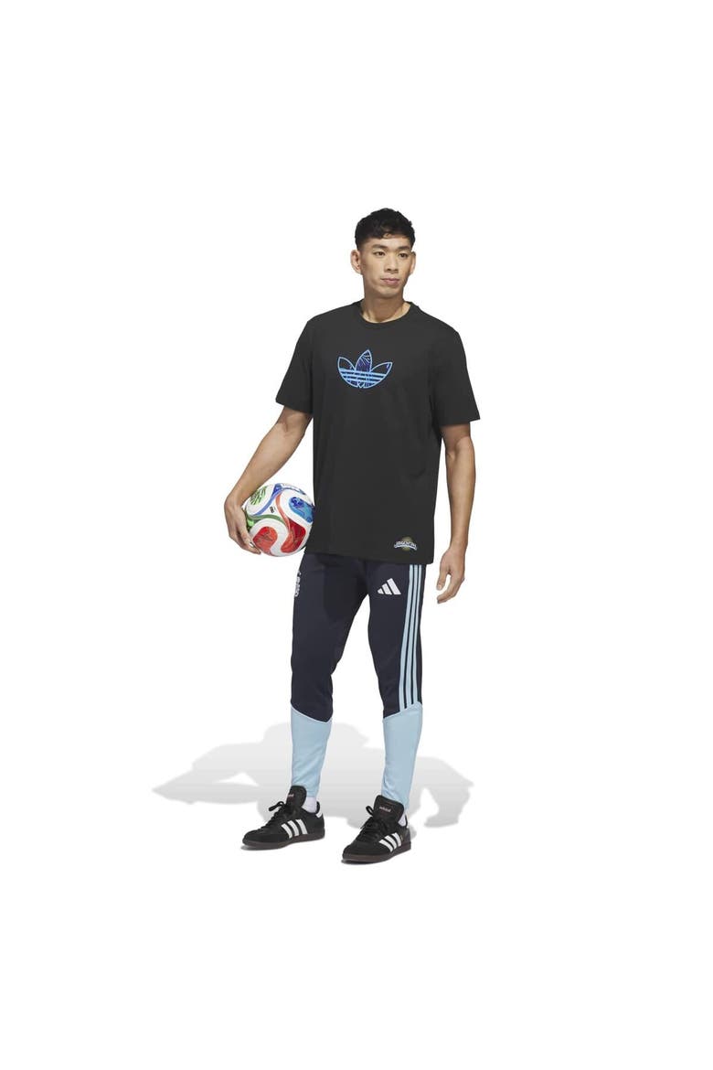 Men's adidas Black Argentina National Team 2026 Away Jersey Hook T-Shirt, Alternate, color, Black