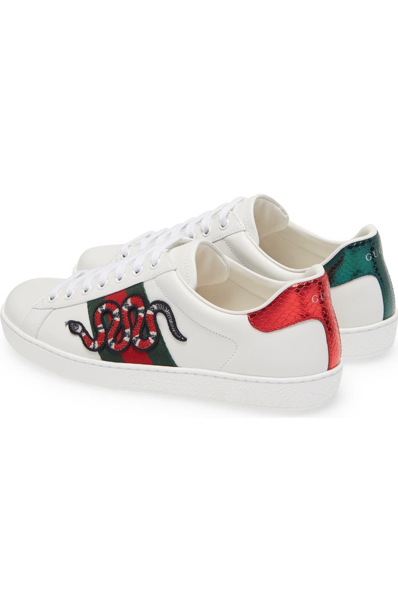 Gucci Ace Low Top Sneaker, Alternate, color,