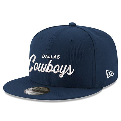 Men's New Era  Navy Dallas Cowboys Core Team Script 9FIFTY Snapback Hat