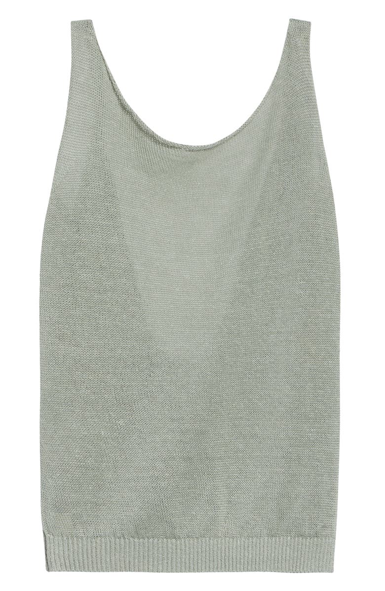 Paloma Wool Lotti Sleeveless Hemp Sweater, Main, color, 510 - Green
