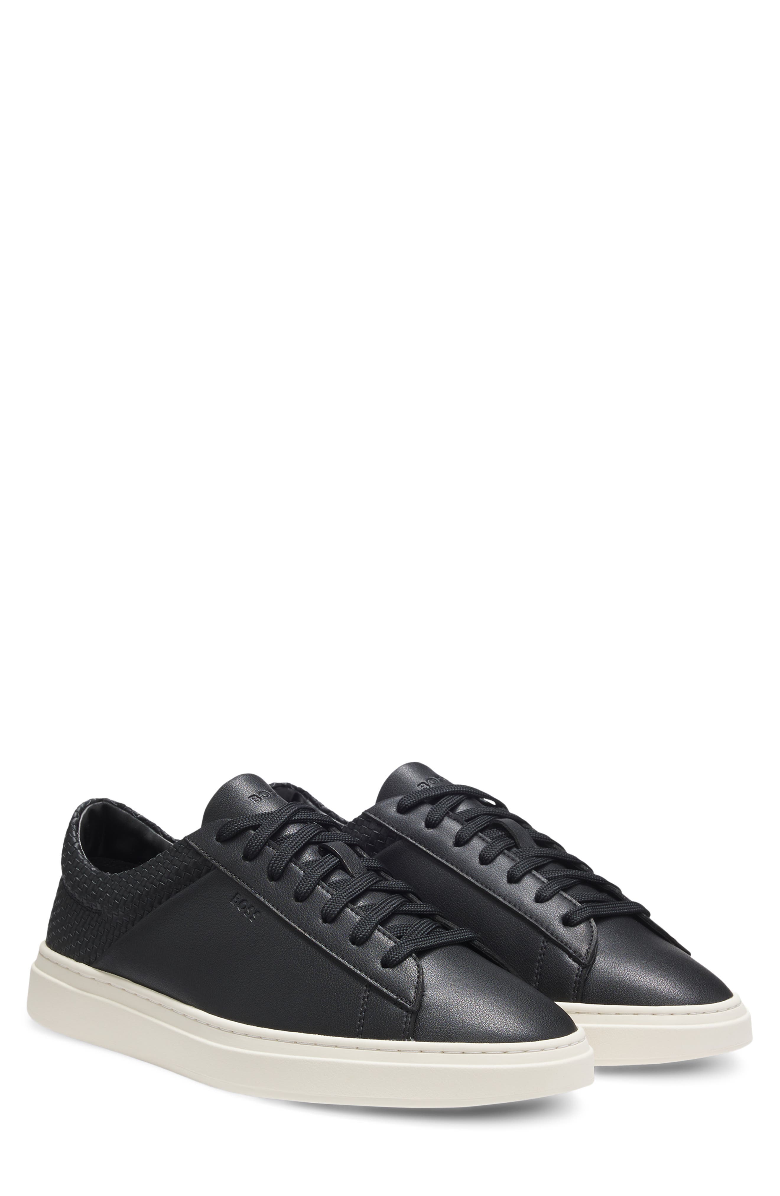 BOSS Kieran Low Top Sneaker, Main, color, Black