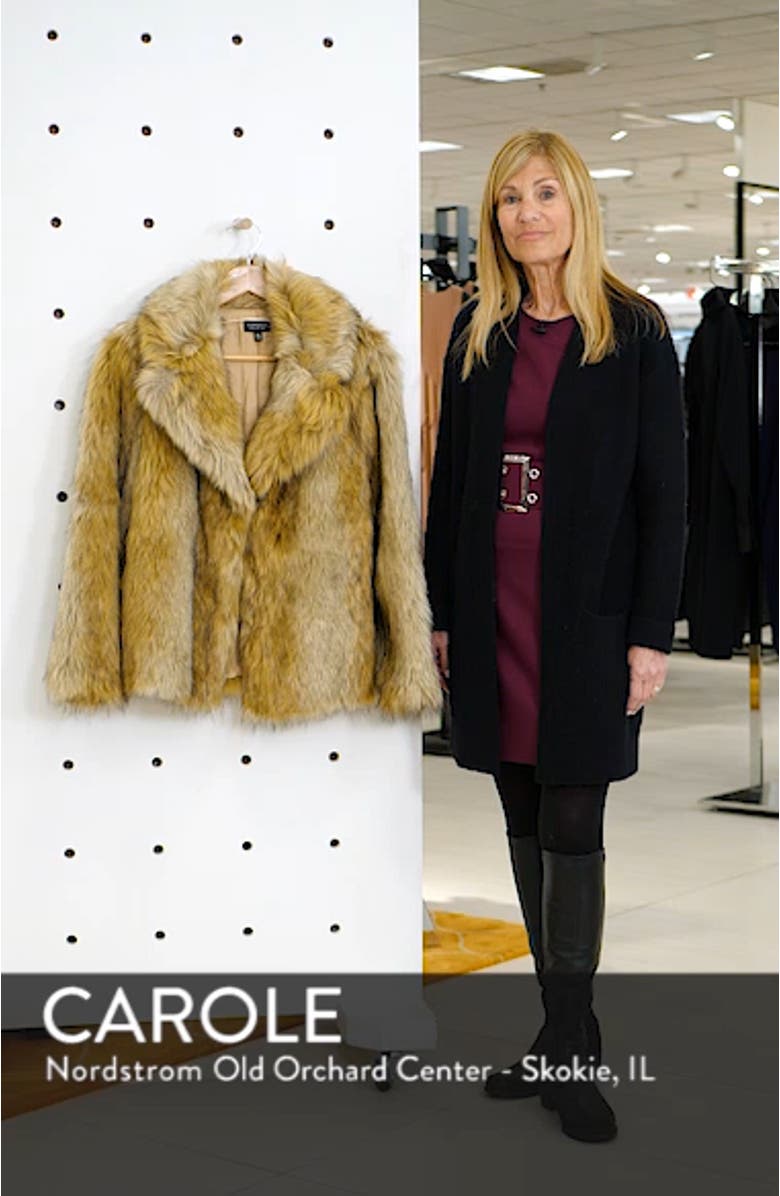 Camille Faux Fur Coat, sales video thumbnail