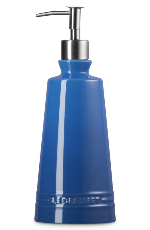 Le Creuset Signature Stoneware Soap Dispenser In Marseille