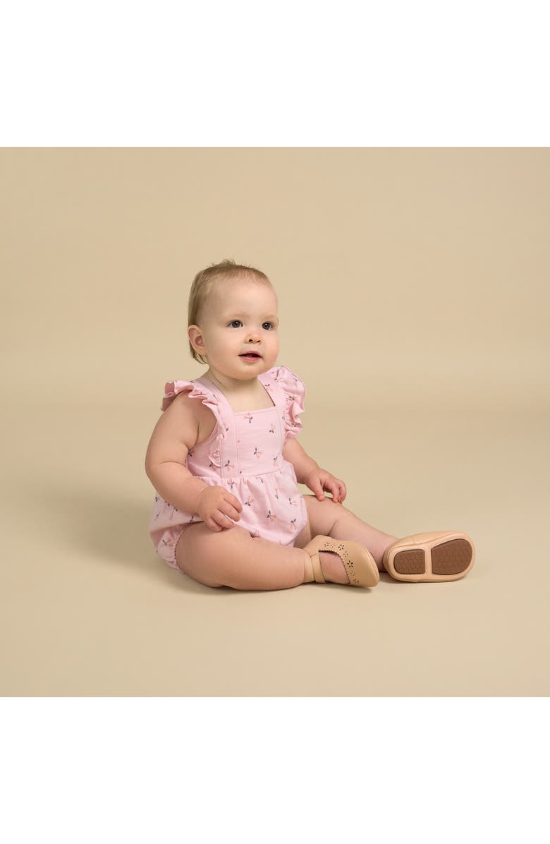 Modern Moments<sup>™</sup> by Gerber Sun Romper, Alternate, color, Pink Cherries