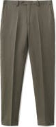 MANGO Amalfi Slim Fit Suit Trousers