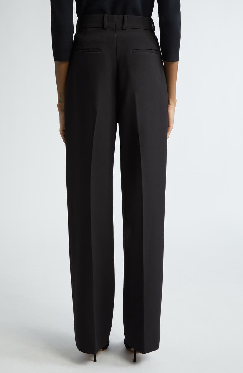 ST. JOHN Stretch Cady Straight Leg Pants, Alternate, color, 