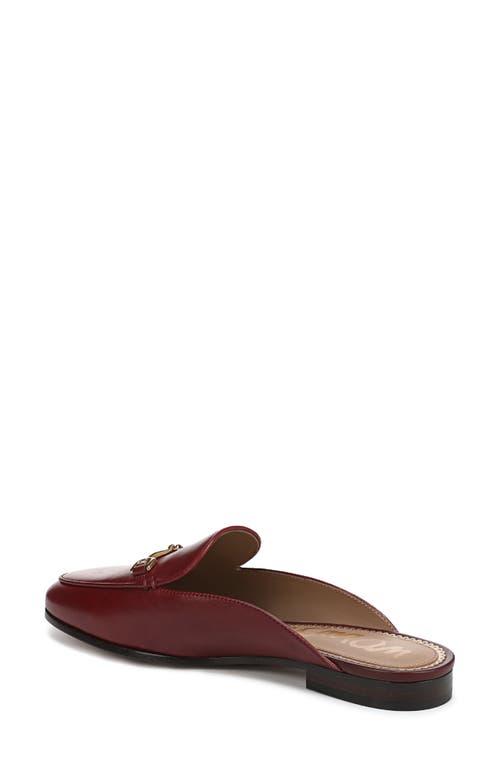 Sam Edelman Linnie Bit Mule French Merlot Leather In Brown
