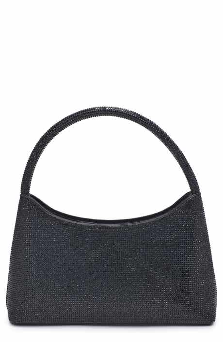 Embellished Top Handle Bag