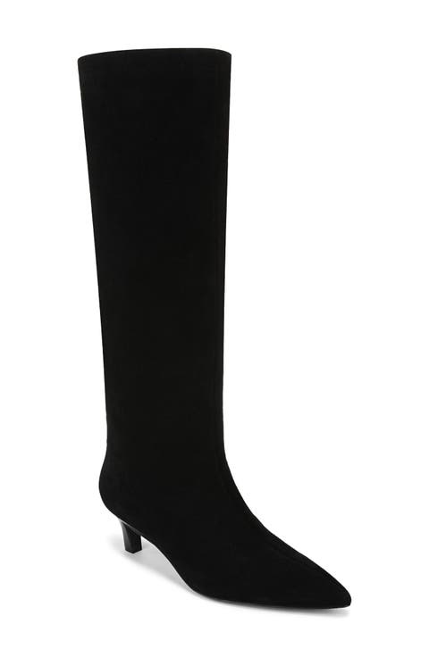 Dauphine Kitten Heel Knee High Boot (Women)