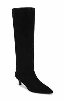 Nordstrom Dauphine Kitten Heel Knee High Boot