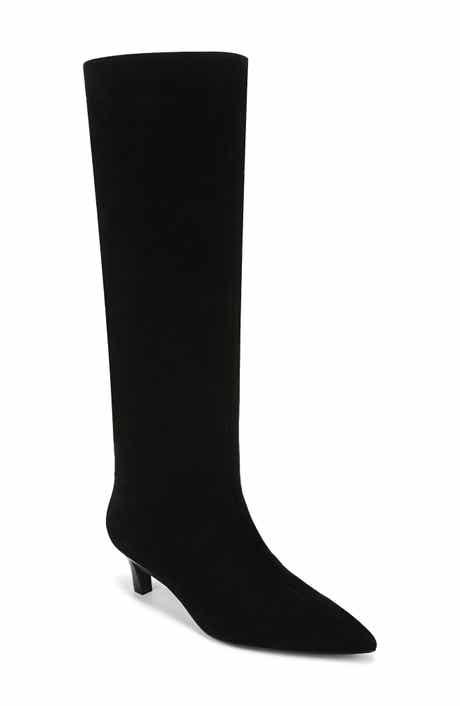 Nordstrom Dauphine Kitten Heel Knee High Boot