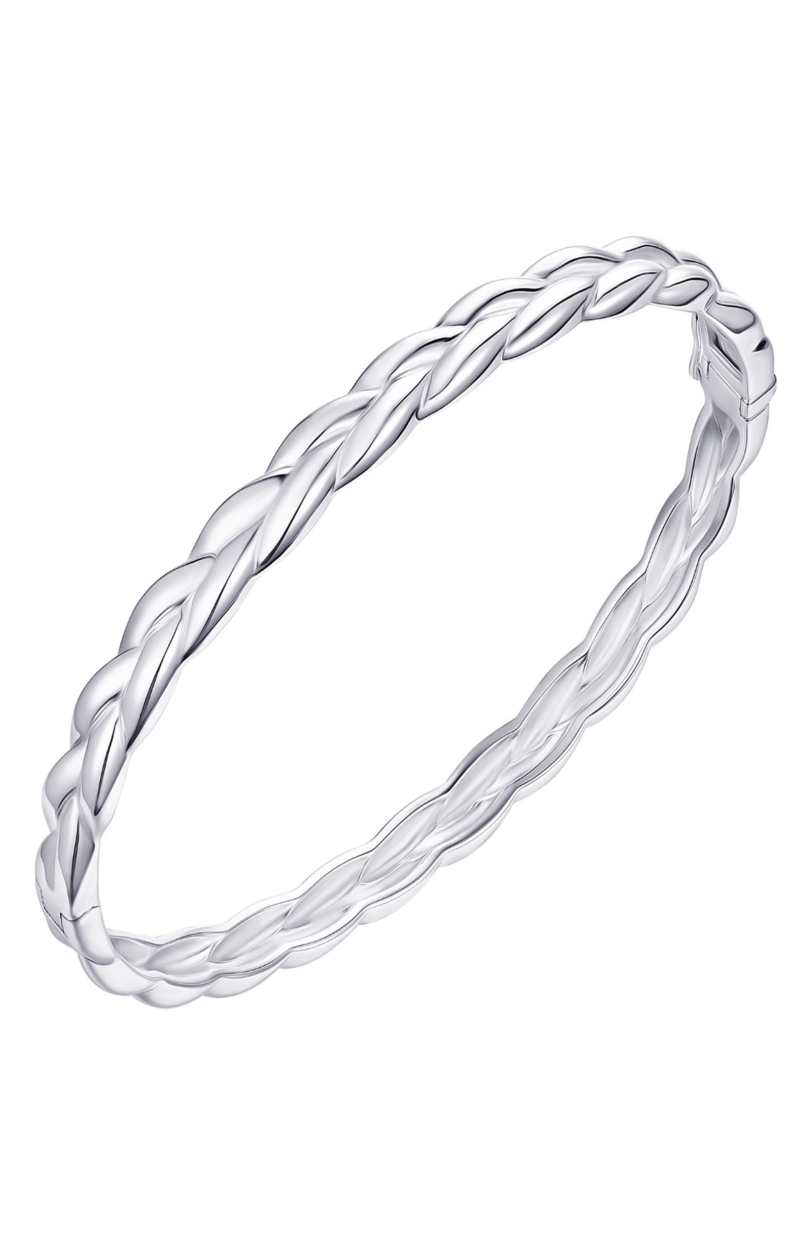 CANDELA JEWELRY Braided Bangle Bracelet