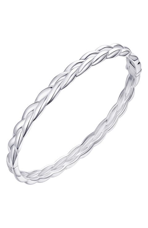 Braided Bangle Bracelet