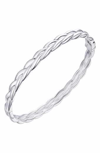 CANDELA JEWELRY Braided Bangle Bracelet
