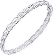 CANDELA JEWELRY Braided Bangle Bracelet