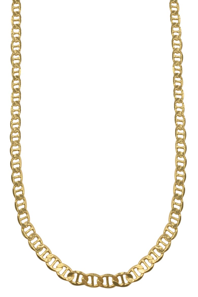 Men's Water Resistant Mariner Chain Necklace, Main, color, YELLOW