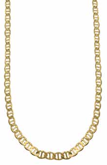 Adornia Men's Water Resistant Mariner Chain Necklace