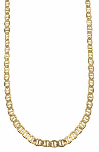 Adornia Men's Water Resistant Mariner Chain Necklace