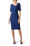 selected Navy Sateen