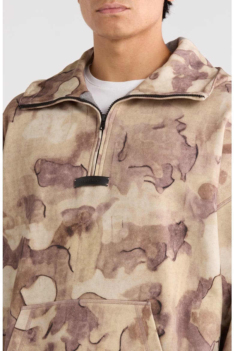 Shuttle Half-Zip Hoodie, Alternate, color, RIOT CAMO