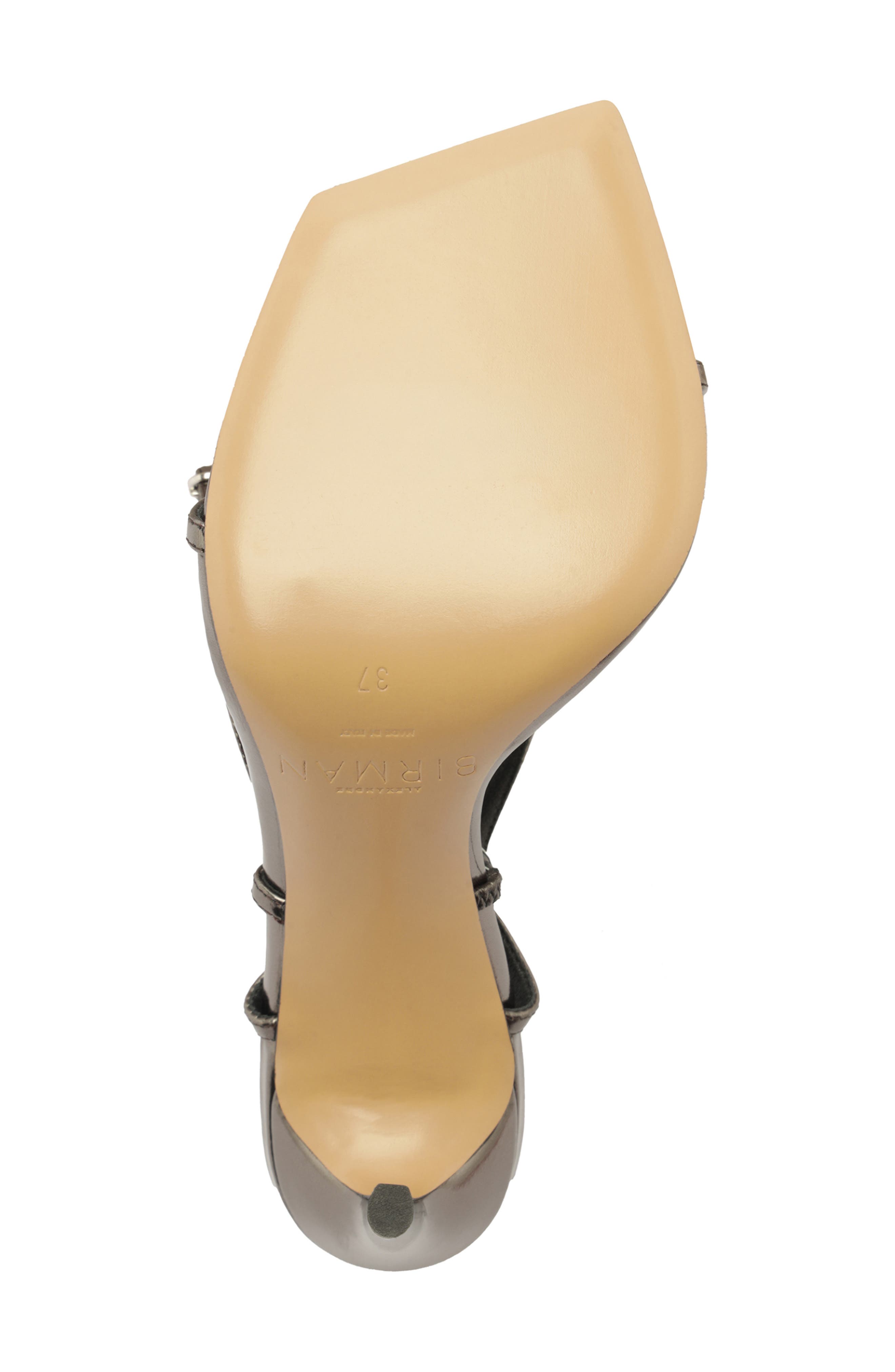 Alexandre Birman Amanda Cage Sandal, Alternate, color, Graphite