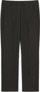 Weekend Max Mara Rana Stretch Canvas Straight Leg Pants