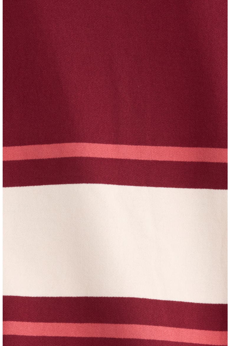 Relaxed Cloud 9 Colorblocked Polo, Alternate, color, CABERNET