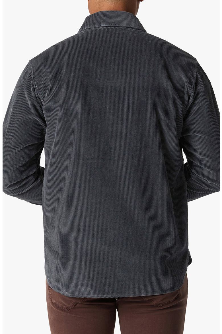 Corduroy Overshirt, Alternate, color, IRON GATE