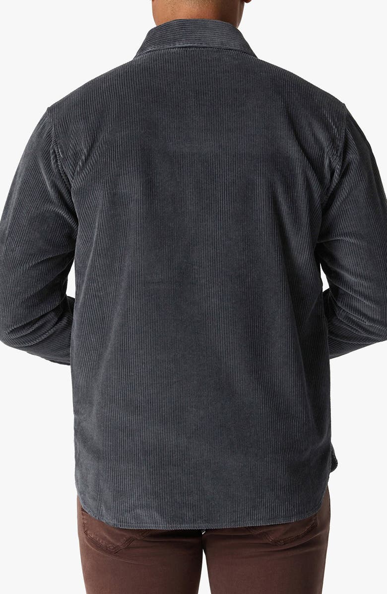 34 Heritage Corduroy Overshirt, Alternate, color, Iron Gate