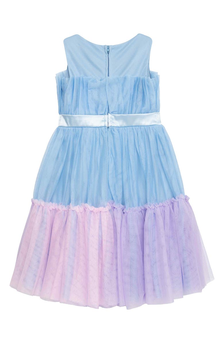 Speechless Kids' Cupcake Tulle Dress, Alternate, color, Blue/ Lilac