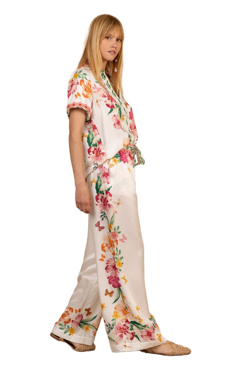 Hale Bob Selene Charmeuse Pant, Alternate, color, 