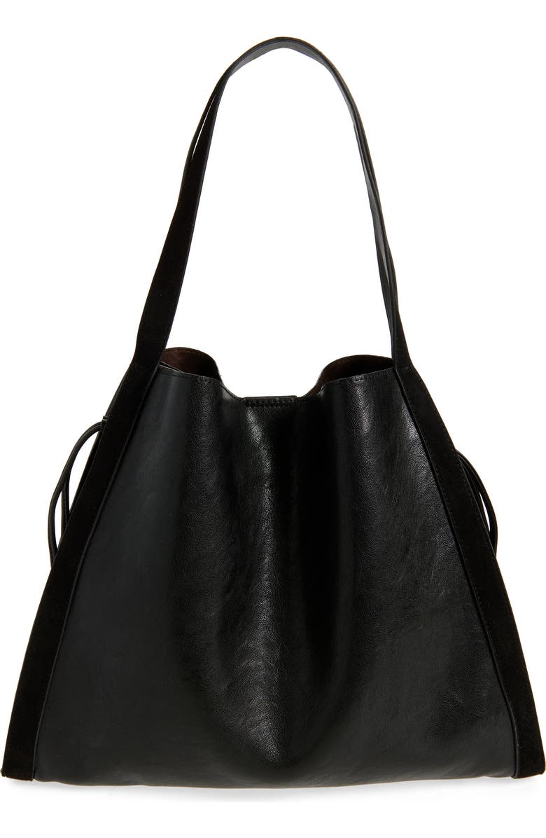 Dolce Vita Fallon Faux Leather Shoulder Bag, Main, color, Black