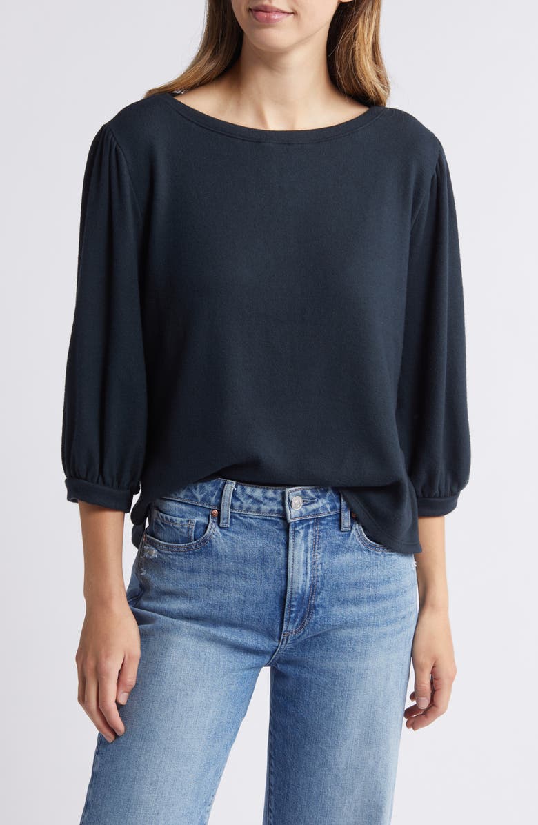 Caslon<sup>®</sup> Cozy Knit Top, Main, color,