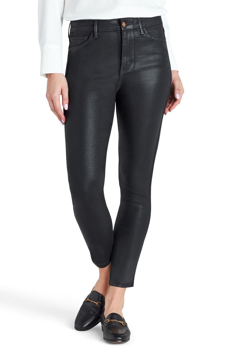 Sam Edelman The Stiletto Coated Ankle Skinny Jeans, Main, color, 